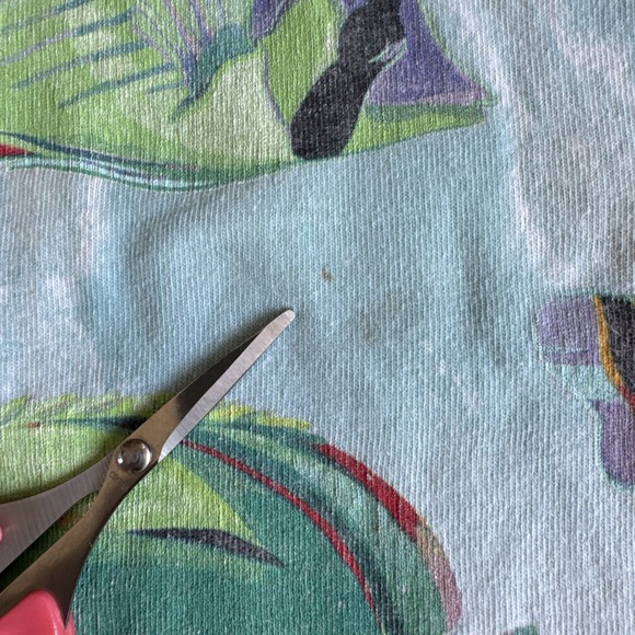 VTG 1994 Deep Sea T's Caribbean T-shirt sz XL All Over Print Single Stitch Fish - Picture 3 of 10